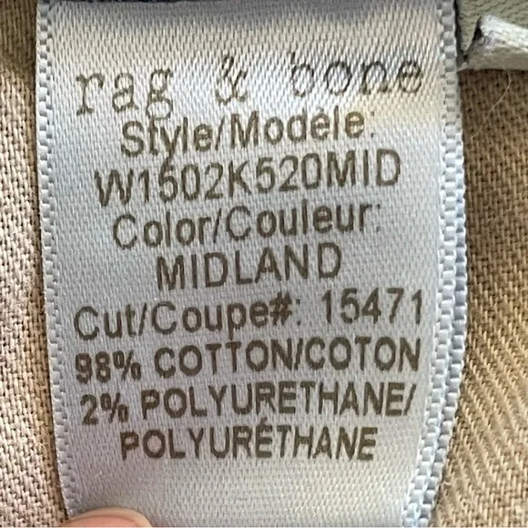 Rag & Bone Jeans Size 27 Skinny Blue Distressed - Picture 9 of 14